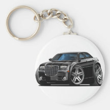 Schwarzes Auto Chryslers 300 Schlüsselband
