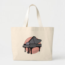 schwarzes Klavier Taschen