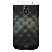 Schwarzes Leder Galaxy Nexus Cover