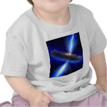 Schwarzes Loch im Raum/die NASA T-shirts