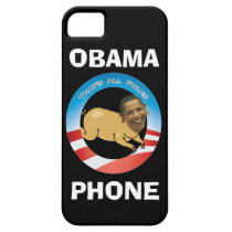 Schwarzes Obama-Telefon casemate hüllen