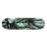 Schwarzes Palmen-Skateboard Personalisierte Skateboards