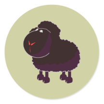 black sheep sticker