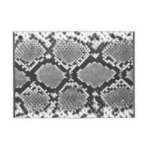 Schwarzes Snakeskin Muster