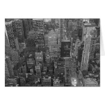 Schwarzes u. weißes New York City Karten