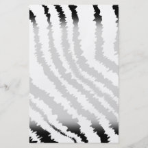 Schwarzes Zebra-Druck-Muster Flyerdesign