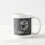 Schwarzweiss-Cowboystiefel-Becher Teehaferl