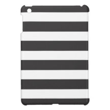 Schwarzweiss-Streifen iPad Minifall