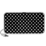 Schwarzweiss-Tupfen iPod Speaker