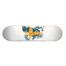 Schweden-Flagge Personalisiertes Deck