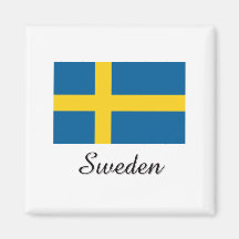 Schweden-Flaggen-Entwurf Magnete