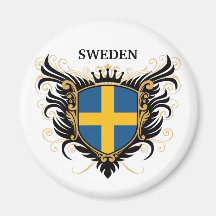 Schweden [personifizieren Sie] Kühlschrankmagnet