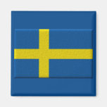 Schwedische Flagge Kühlschrankmagnet