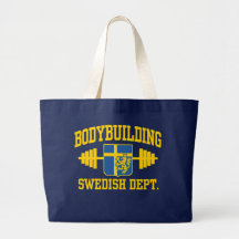 Schwedischer Bodybuilder Einkaufstaschen
