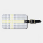 Schwedisches Flagge w å - Gepäckanhänger
