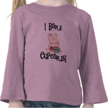 Schwein I backen Kuchen-T-Shirts und Geschenke