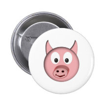 Schwein pig anstecknadel