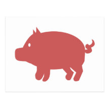 Schwein Postkarten
