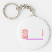 Schweine in einer rosa Decke Schlüsselanhänger