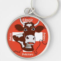 Schweiz Suisse Svizzera Svizra Schlüsselanhänger