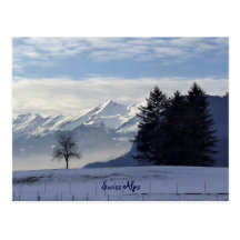 Schweizer Alpen Postkarte