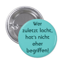 Schwer von Begriff! Button