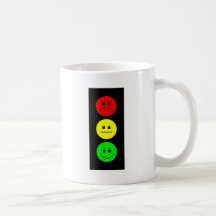 Schwermütiger Stoplight Kaffeetasse