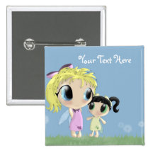Schwester-Knopf Anstecknadelbutton