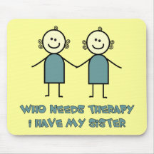 Schwestern Mousepad