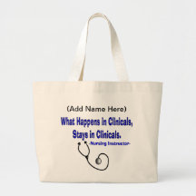 Schwesternschülerin-klinisches Lehrer-Geschenk Tasche