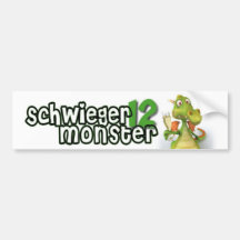 Schwiegermonster 2012 auto sticker