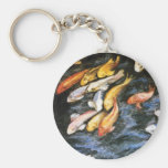 Schwimmen Koi Fische Keychain Schlüsselbänder