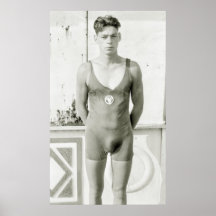 Schwimmen-Meister, Zwanzigerjahre Plakate