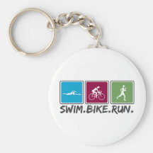 Schwimmenfahrrad laufen gelassen (Triathlon) Schlüsselband