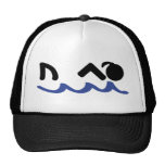 Schwimmenhaifischmädchen Truckerkappe