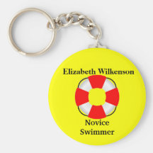 Schwimmweste Zubehör-Name-Schwimmen Fähigkeit Schlüsselanhänger