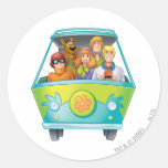 Scooby Doo Spritzpistolen-Pose 25 Runder Sticker