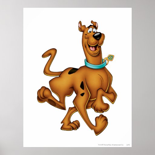 Scooby Doo Spritzpistolen-Pose 3 Plakatdruck