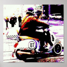 Scooting Plakatdruck