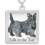 Scottie-Gespräch zum Schwanz Personalisierter Schmuck