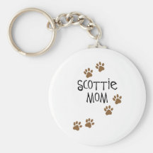 Scottie-Mamma Schlüsselanhänger