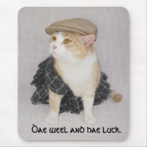 Scottish-Falte Mousepad
