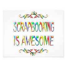 Scrapbooking ist fantastisch personalisierte einladung