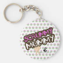 Scrummy Mama-Schlüsselring Schlüsselbänder