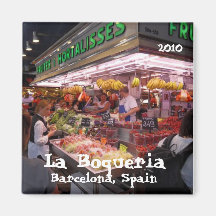 SDC10299, La Boqueria, Barcelona, Spanien, 2010 Magnets