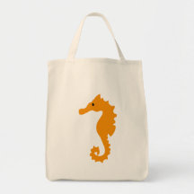 sea horse einkaufstasche