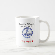 Seabrook, _NH_Town_Seal, POLIZIST Kaffeetassen