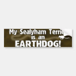 Sealyham Terrier Earthdog Autoaufkleber