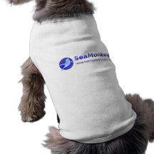 SeaMonkey Projekt - horizontales Logo Hund Shirt