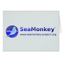 SeaMonkey Projekt - horizontales Logo Karte
